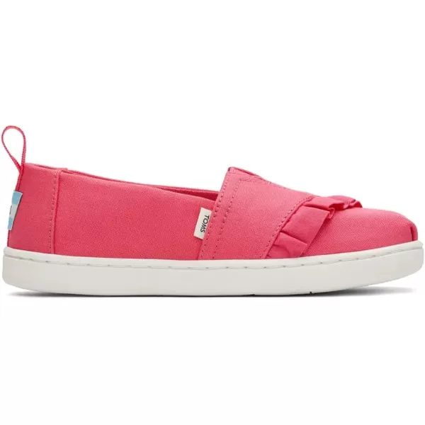 TOMS Girls Alpargata Loafer FlatRaspberry