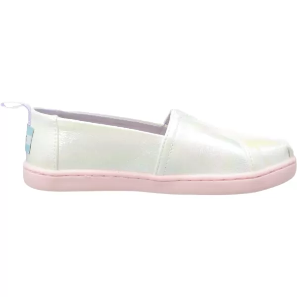 TOMS Girls Alpargata Loafer FlatWhite