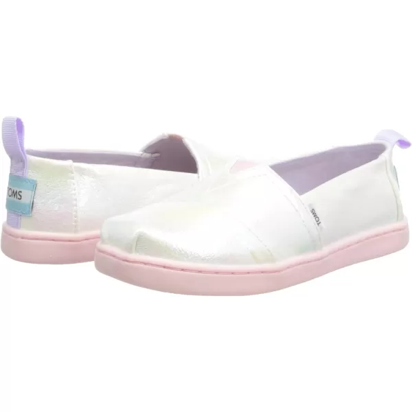 TOMS Girls Alpargata Loafer FlatWhite