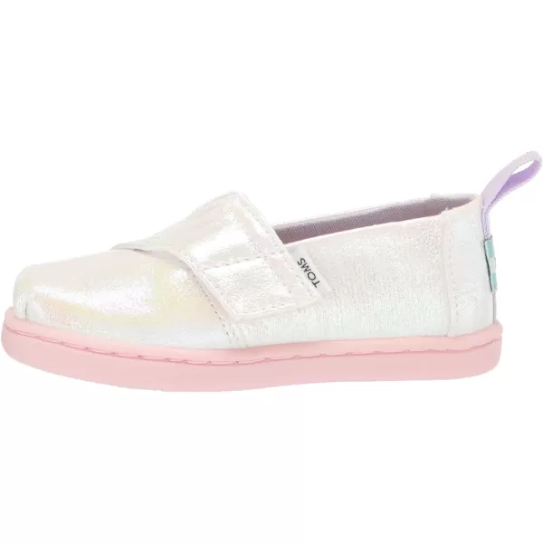 TOMS Girls Alpargata Loafer FlatWhite