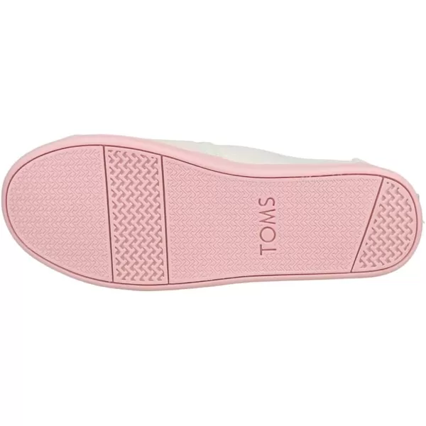 TOMS Girls Alpargata Loafer FlatWhite Multi Iridescent Stripe