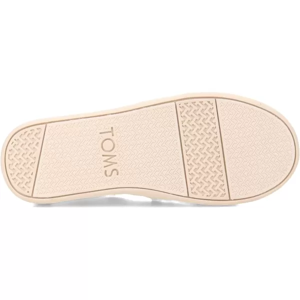 TOMS Girls Alpargata Tiny SlipOn  ToddlerBlue