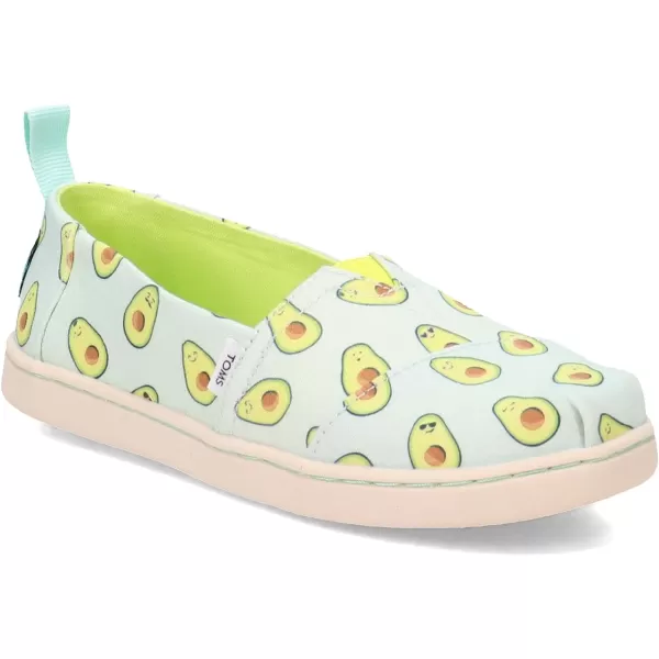 TOMS Girls Alpargata Tiny SlipOn  ToddlerBlue