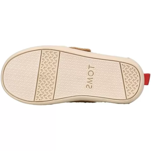 TOMS Girls Alpargata Tiny SlipOn  ToddlerBrown