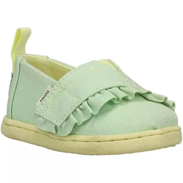TOMS Girls Alpargata Tiny SlipOn  ToddlerGreen