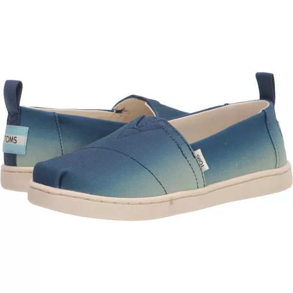 TOMS Girls Alpargata Tiny SlipOn  ToddlerIndigo