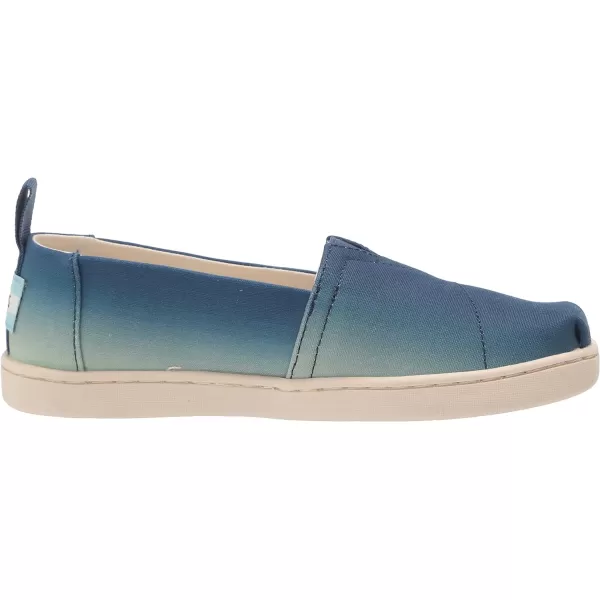 TOMS Girls Alpargata Tiny SlipOn  ToddlerIndigo