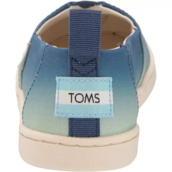 TOMS Girls Alpargata Tiny SlipOn  ToddlerIndigo