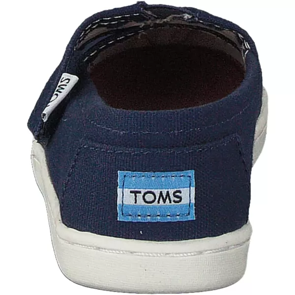 TOMS Girls Alpargata Tiny SlipOn  ToddlerNavy