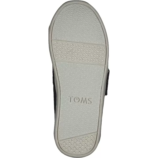 TOMS Girls Alpargata Tiny SlipOn  ToddlerNavy Canvas