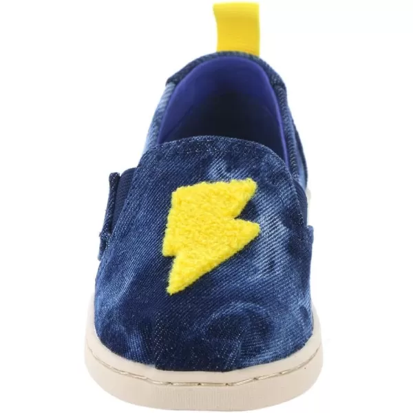 TOMS Girls Alpargata Tiny SlipOn  ToddlerNavydenimwhite