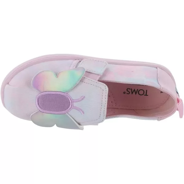 TOMS Girls Alpargata Tiny SlipOn  ToddlerPastel Pink