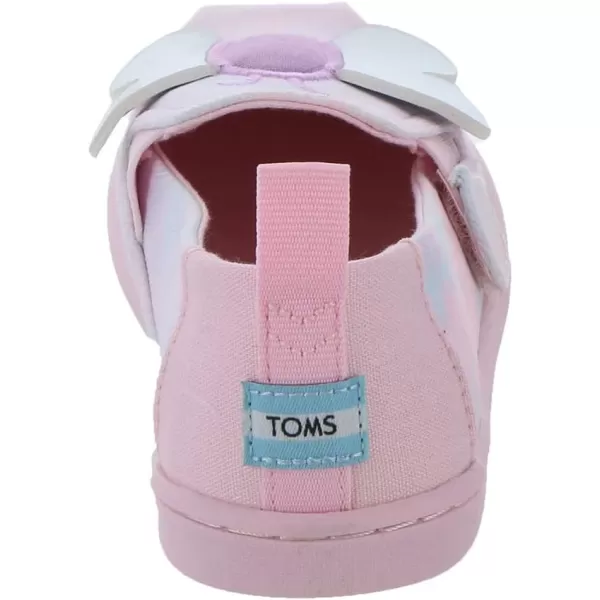 TOMS Girls Alpargata Tiny SlipOn  ToddlerPastel Pink