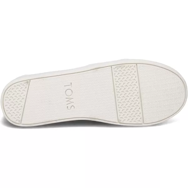 TOMS Girls Alpargata Tiny SlipOn  ToddlerPeony Subtle Metallic