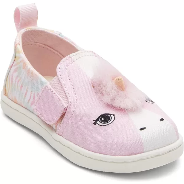 TOMS Girls Alpargata Tiny SlipOn  ToddlerPink