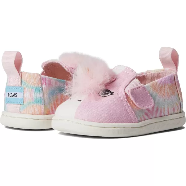 TOMS Girls Alpargata Tiny SlipOn  ToddlerPink