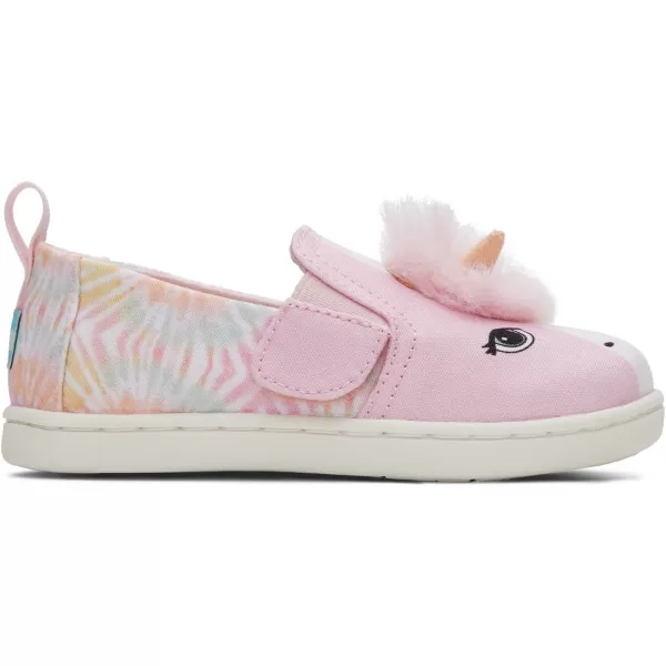 TOMS Girls Alpargata Tiny SlipOn  ToddlerPink