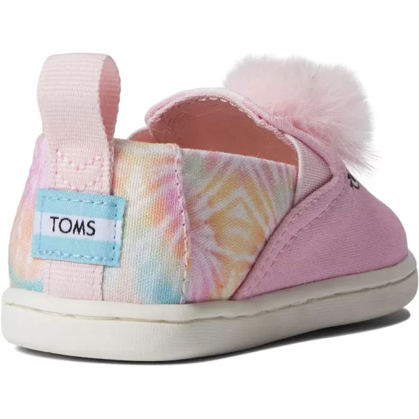 TOMS Girls Alpargata Tiny SlipOn  ToddlerPink