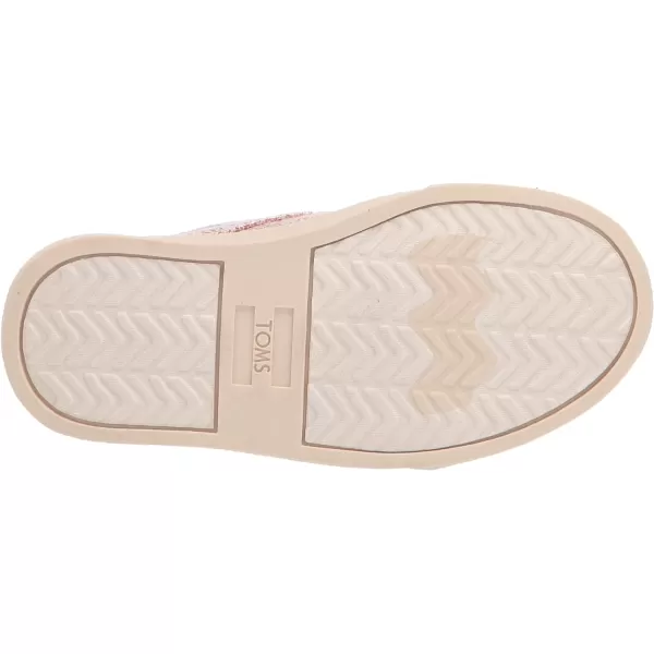 TOMS Kids Girls Cordones Cupsole Tie Dye Lace Up Sneakers Shoes Casual  WhiteDusty Peony Crackle Foil