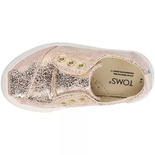 TOMS Kids Girls Cordones Cupsole Tie Dye Lace Up Sneakers Shoes Casual  WhiteGold
