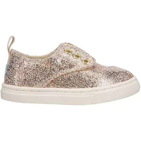 TOMS Kids Girls Cordones Cupsole Tie Dye Lace Up Sneakers Shoes Casual  WhiteGold
