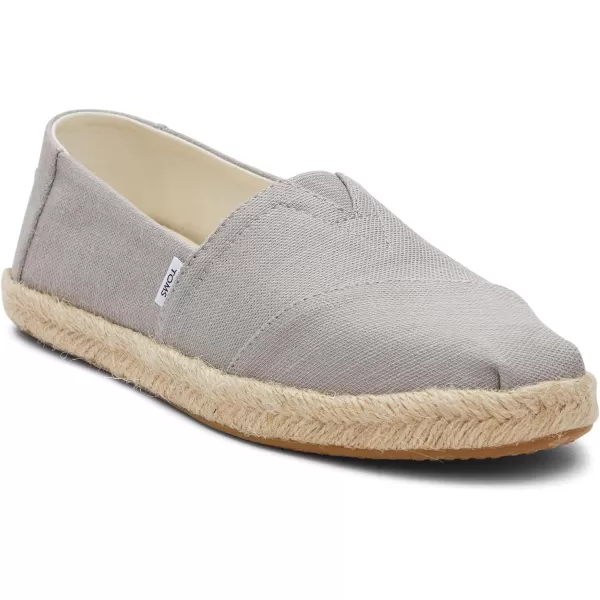 TOMS Mens Alpargata Rope Loafer FlatGrey