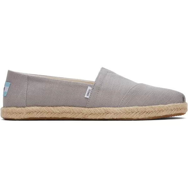 TOMS Mens Alpargata Rope Loafer FlatGrey