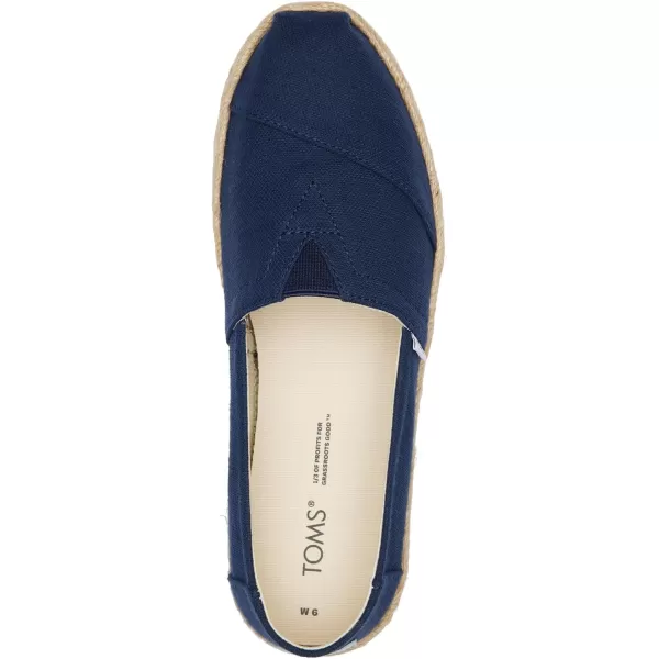 TOMS Mens Alpargata Rope Loafer FlatNavy