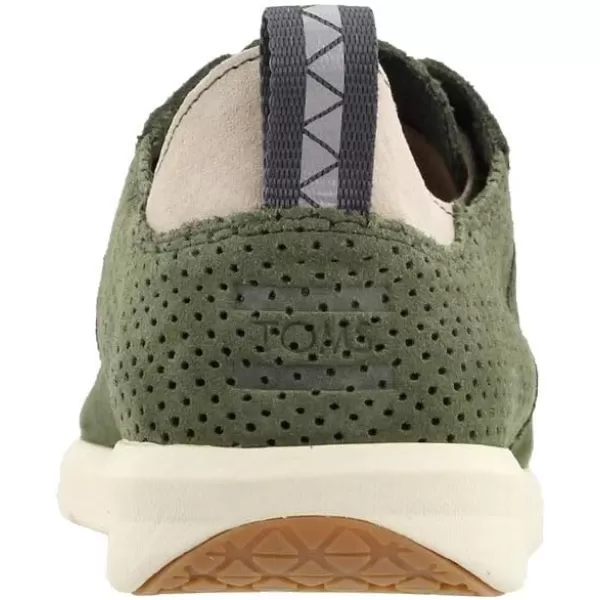 TOMS Mens Cabrillo SneakerPine Suede