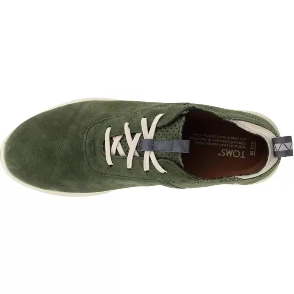 TOMS Mens Cabrillo SneakerPine Suede