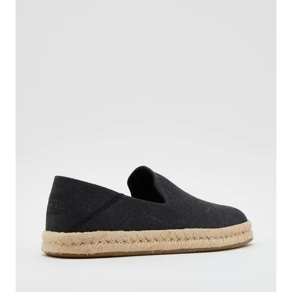 TOMS Mens Santiago Loafer FlatBlack