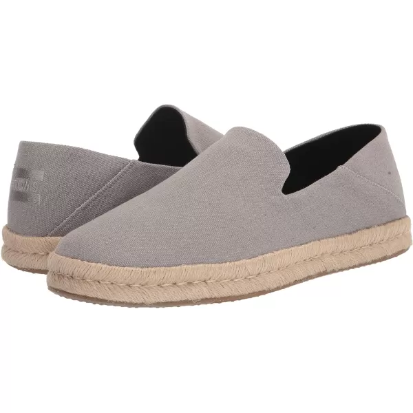 TOMS Mens Santiago Loafer FlatDrizzle Grey