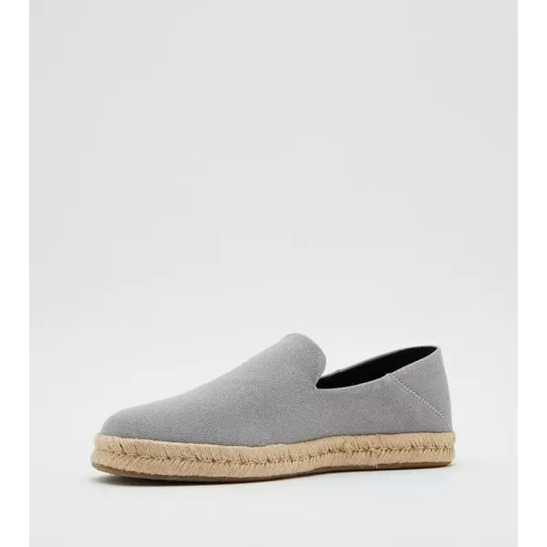 TOMS Mens Santiago Loafer FlatDrizzle Grey