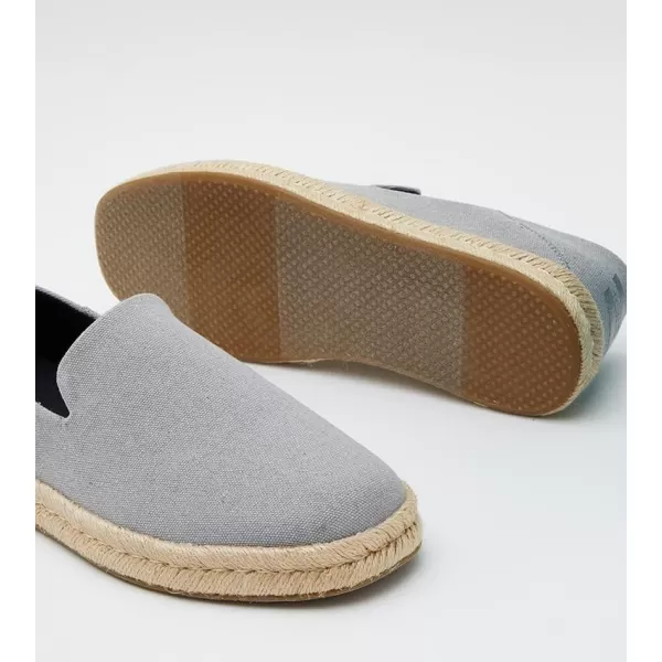 TOMS Mens Santiago Loafer FlatDrizzle Grey