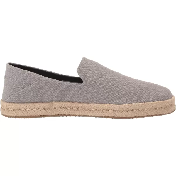 TOMS Mens Santiago Loafer FlatDrizzle Grey