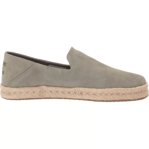 TOMS Mens Santiago Loafer FlatVetiver Grey