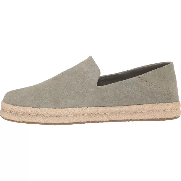 TOMS Mens Santiago Loafer FlatVetiver Grey