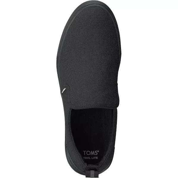 TOMS Mens Trvl Lite SneakerBlackBlack