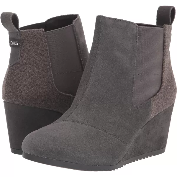 TOMS Womens Bailey Ankle BootGunmetal