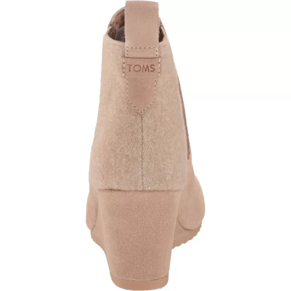 TOMS Womens Bailey Ankle BootWarm Taupe