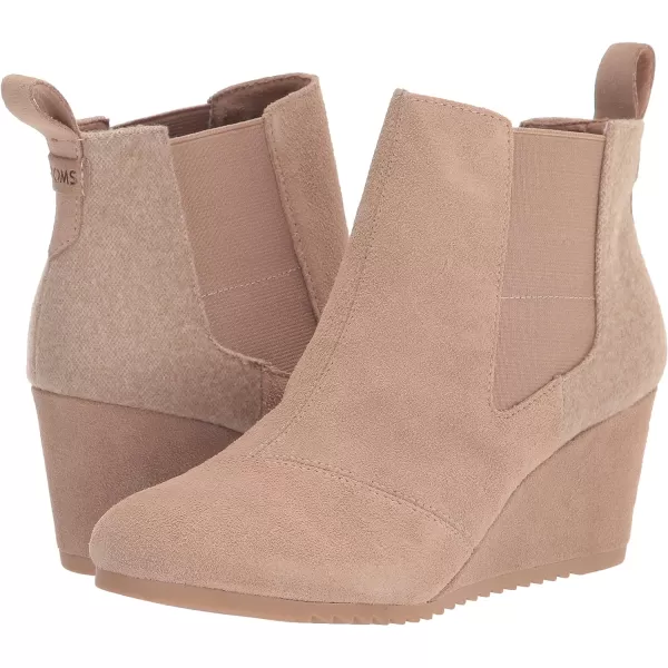 TOMS Womens Bailey Ankle BootWarm Taupe