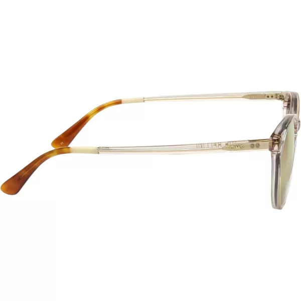 TOMS Womens Bellini Round SunglassesChampagne Crystal