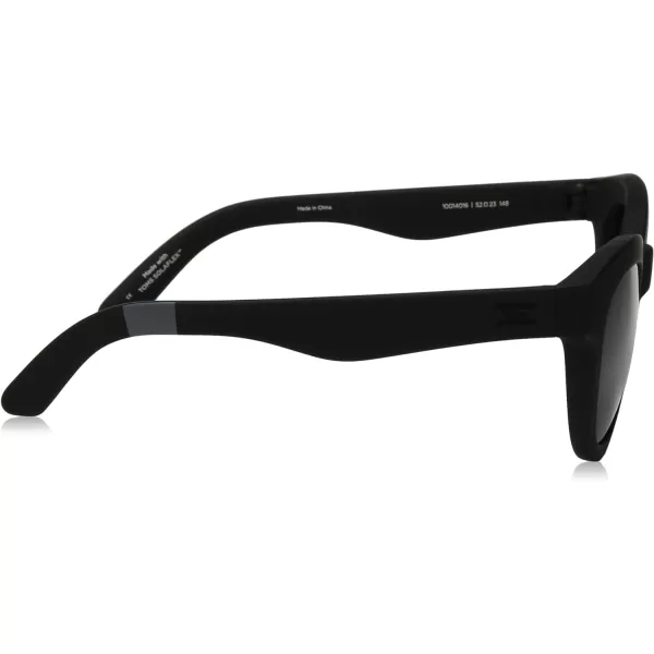 TOMS Womens Florentin Round SunglassesMatte BlackGreen Grey
