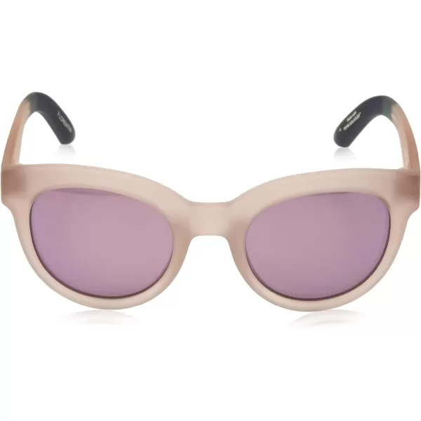 TOMS Womens Florentine Round SunglassesMatte Lilac