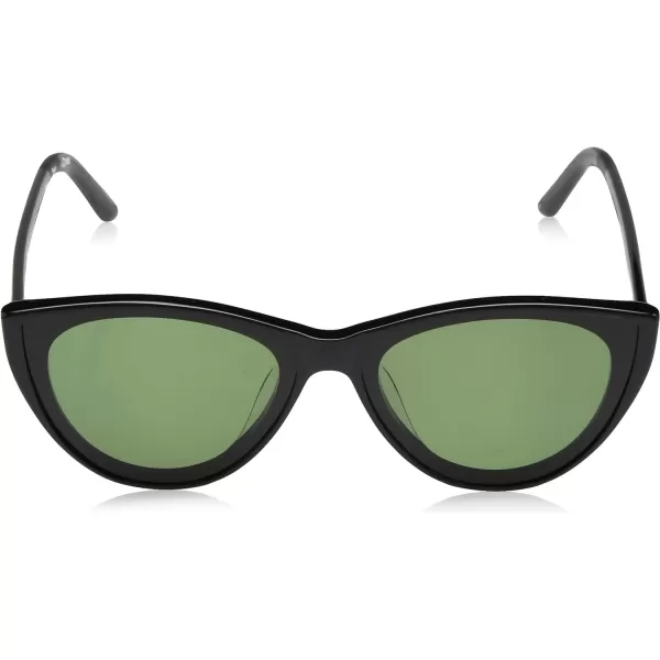 TOMS Womens Josie Cat Eye SunglassesShiny Black