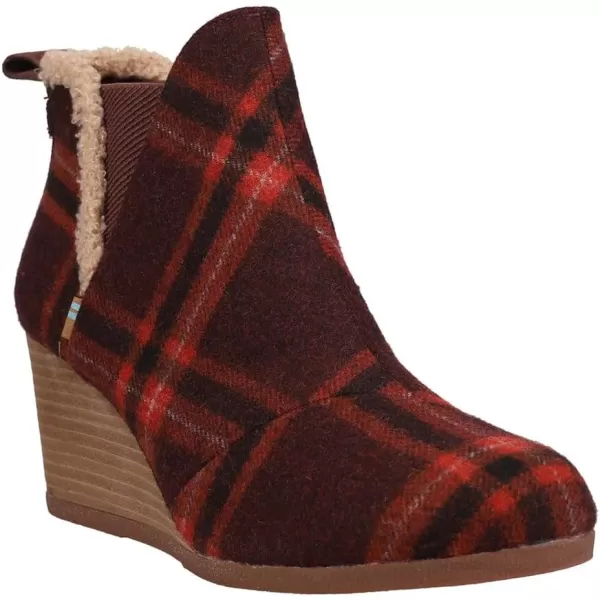 TOMS Womens Kelsey Ankle BootRed