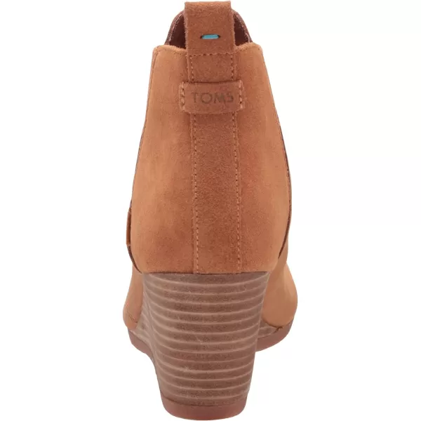 TOMS Womens Kelsey Ankle BootTan Oiled NubuckSuede