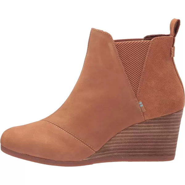 TOMS Womens Kelsey Ankle BootTan Oiled NubuckSuede