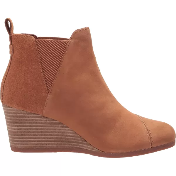 TOMS Womens Kelsey Ankle BootTan Oiled NubuckSuede