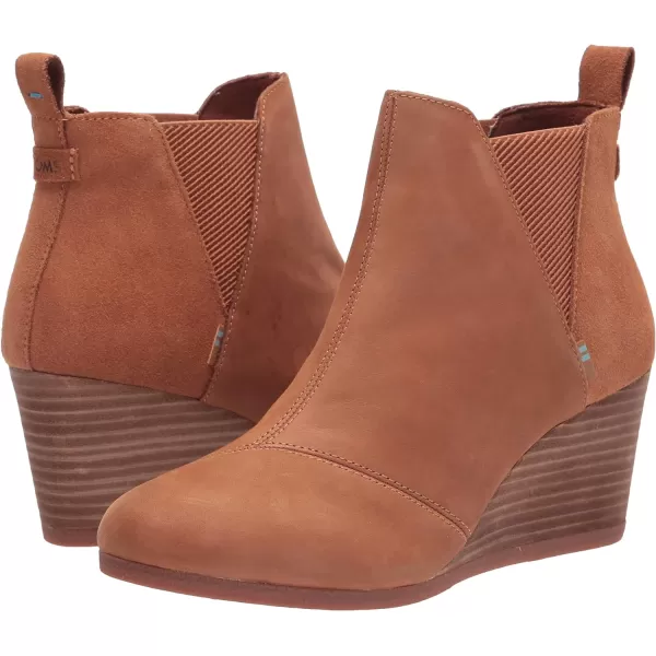 TOMS Womens Kelsey Ankle BootTan Oiled NubuckSuede